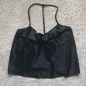 Wild Fable silk crop top